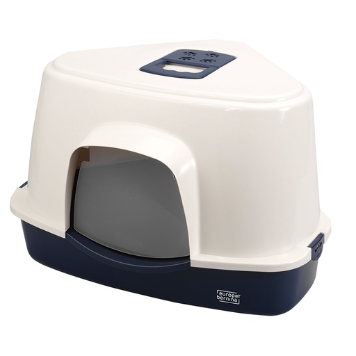 [441/131138] Toilette pour chat Prism [blanc/bleu foncé (Blanc)]