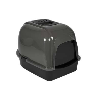 Katzentoilette Eclipse [dunkelgrau/schwarz (Grau)]