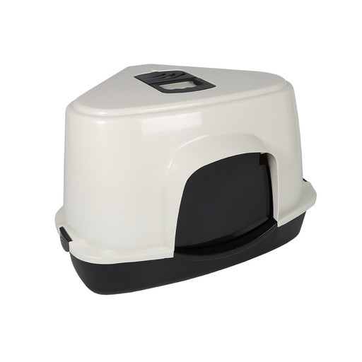 [441/466971] Katzentoilette Prism [creme/schwarz (Weiß)]