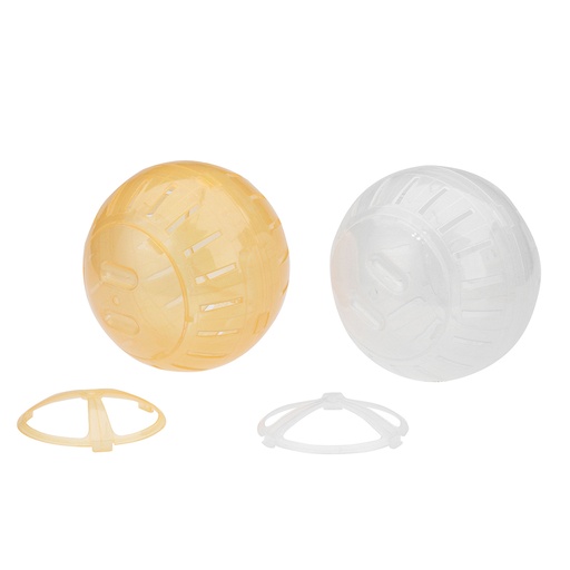 Joggingbal Transparant met Glitter [gemengde kleuren (Multi)]