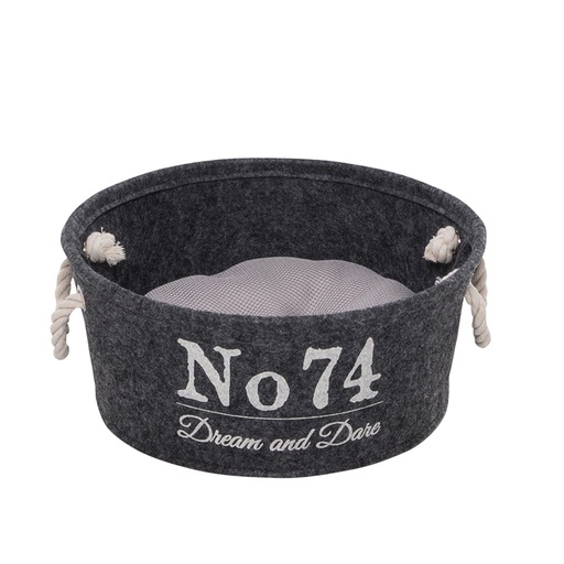[673/441572] D&D Homecollection Felt Vat [grau (Grau)]