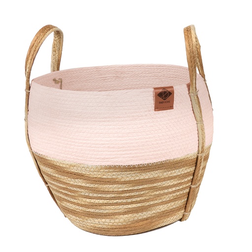 [673/456026] Paper-Rope-Korb Ray [rosa/beige (Rosa)]