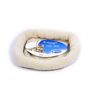 Cushion sheepskin [beige (Brown)]