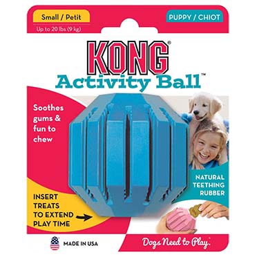 KONG Puppy Activity Ball [mixed colors (Multi)]