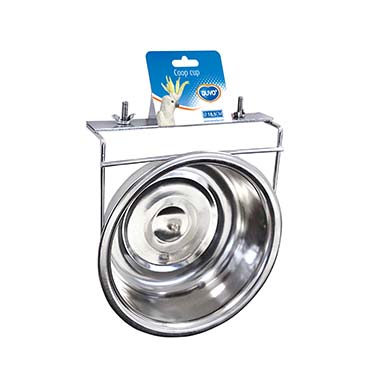Vogel Futternapf Inox + 2 Schrauben