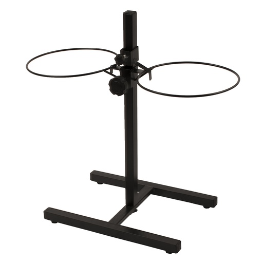 Twin feeder h-stand [black (Black)]