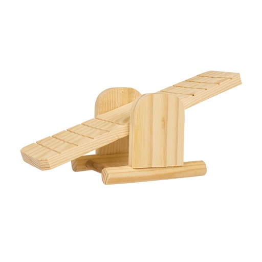 [10249] Wooden seesaw