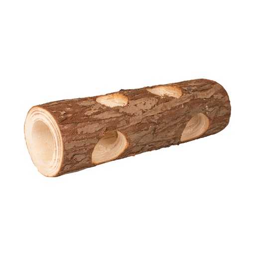 [10892] Souche d'arbre en bois jouet pour rongeurs