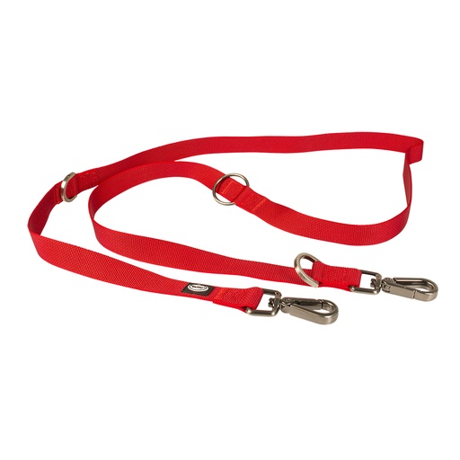 [10989] EXPLOR North Duo leash nylon [red (Red)]
