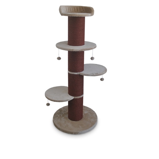 [15318] Scratching post Gianni [beige/orange (Brown)]