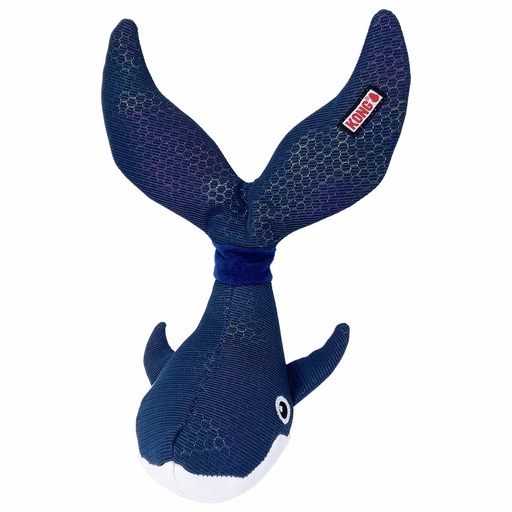[74013585] KONG Shakers Shimmy Whale [blue/white (Blue)]