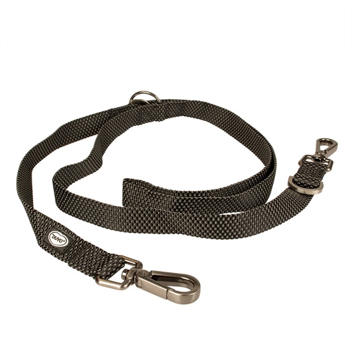[11022] EXPLOR East Duo leash nylon [black (Black)]
