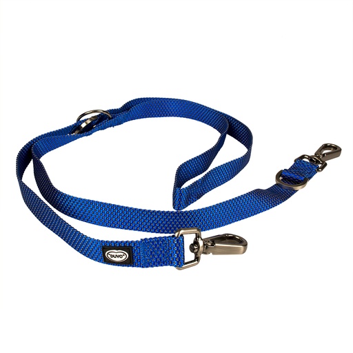 [11035] EXPLOR East Duo leash nylon [blue (Blue)]