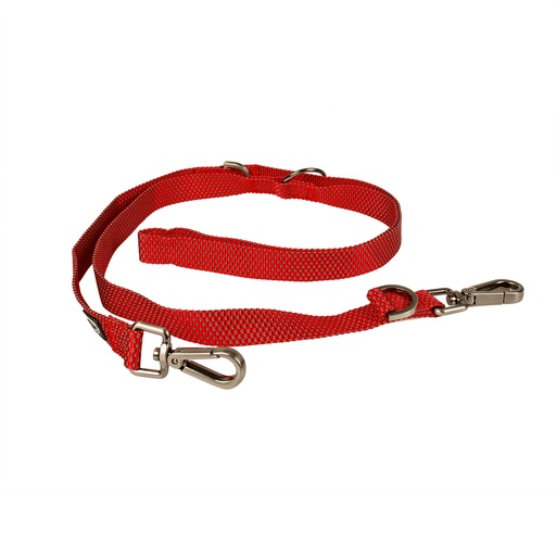 [11048] EXPLOR East Duo leash nylon [red (Red)]