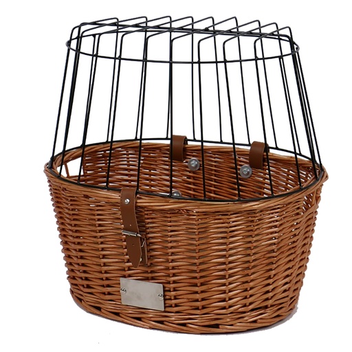 [11123] Provence Wicker Bicycle basket Front&cushion