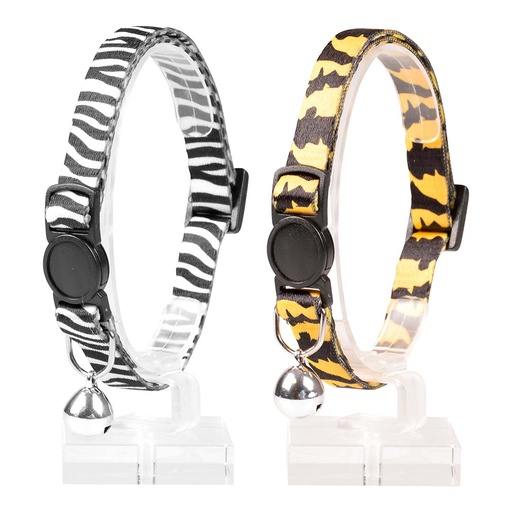 [11161] Katzenhalsband Zoo nylon [gemischte farben (Multi)]
