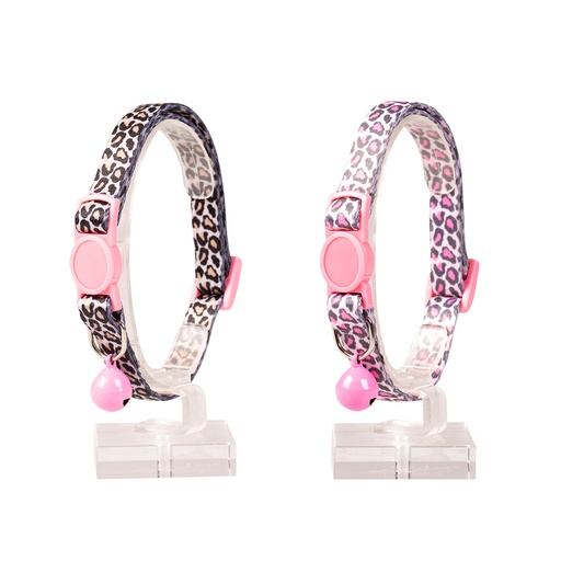 [11169] Collier pour chats panthère nylon [couleurs mélangées (Multi)]