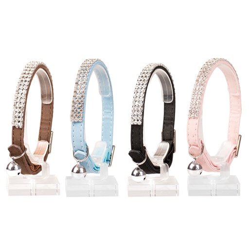 [11188] Collier pour chats blingbling [couleurs mélangées (Multi)]