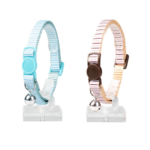 [11194] Collier pour chats beach nylon [couleurs mélangées (Multi)]