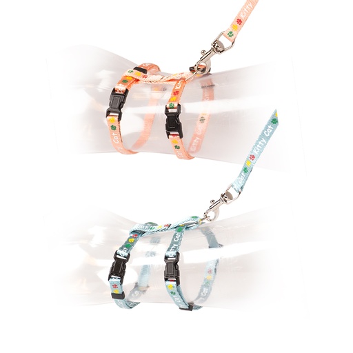 [11213] Kitten walking set kitty cat [mixed colors (Multi)]