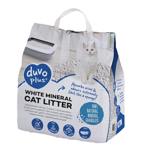 [11264] White mineral kattenbakvulling