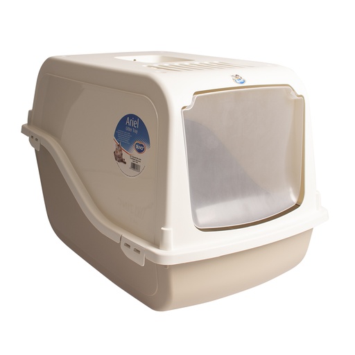[11634] Cat Toilet Ariel With Filter [mocaccino (Brown)]