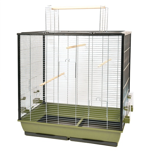 [11682] Cage pour oiseaux natural fiona [olive (Vert)]