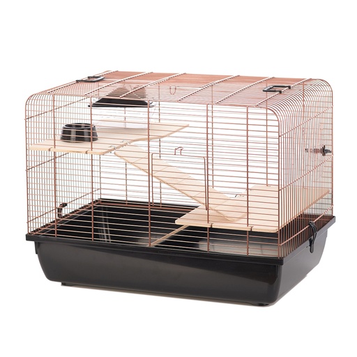 [11697] Rodent cage copper rex 2 [black/copper (Black)]