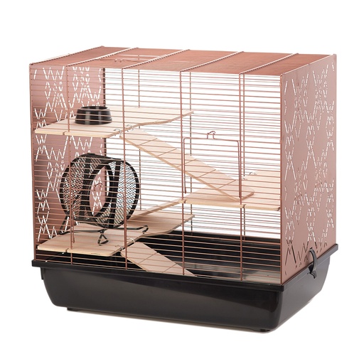 [11698] Rodent cage copper lex [black/copper (Black)]