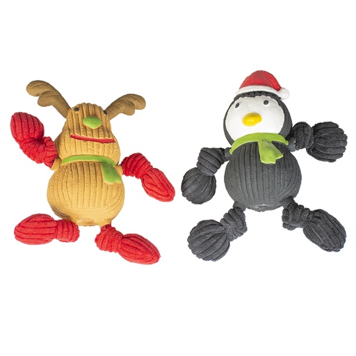 [11973] Xmas Latex rendier & pinguïn [gemengde kleuren (Multi)]