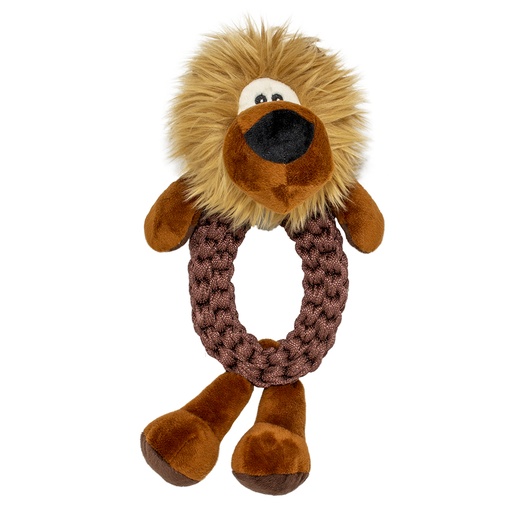 [12044] Zoo friends Lola lion ring [brown (Brown)]