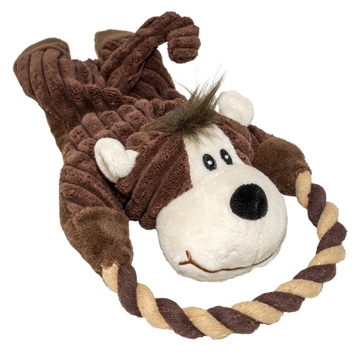[12046] Zoo friends Matt monkey loop [brown (Brown)]