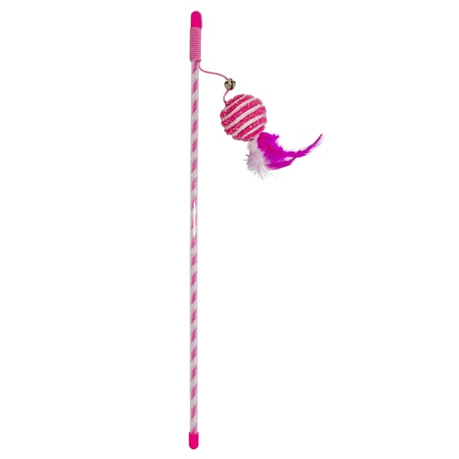 [12063] Playing rod Catchy glitter ball [pink (Pink)]