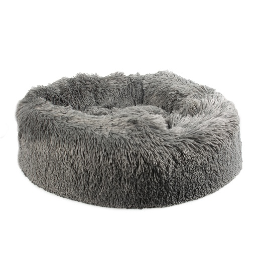 [121017] Pet bed long plush [gray (Gray)]