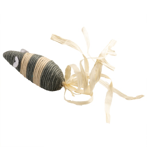 [12103] Rope big mouse with corn strings [gray (Gray)]