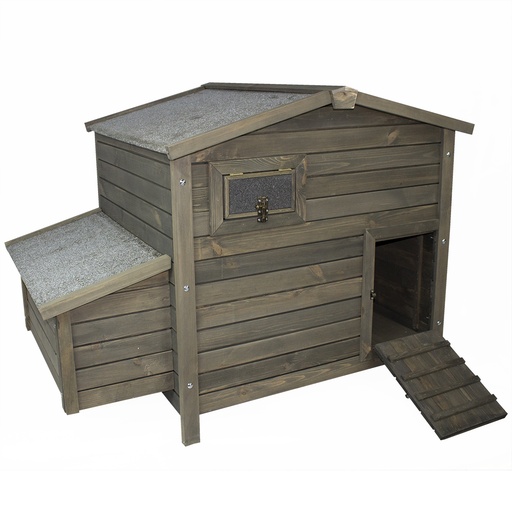 [12251] Woodland Hühnerstall Duke [grau (Grau)]