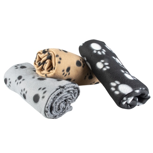 [12357] Fleece Decke [gemischte farben (Multi)]