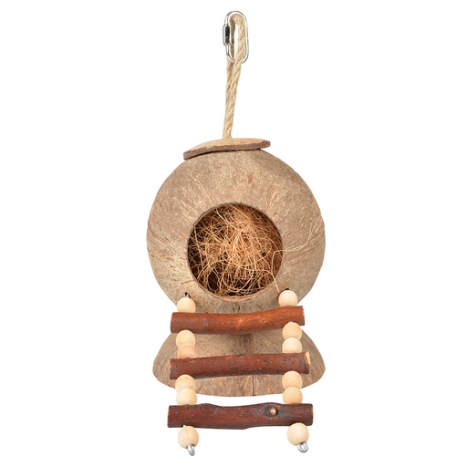 [12405] Coconut Jungle maison avec échelle [marron (Marron)]