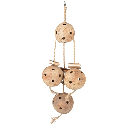 [12406] Coconut Jungle großer Anhänger mit Sisal & Pappe [braun (Braun)]