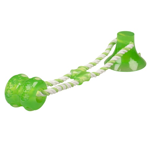 [12427] Tug `n chew toy [vert (Vert)]