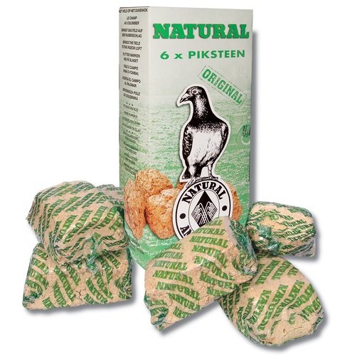 [49] Natural Piksteen 6-Pack
