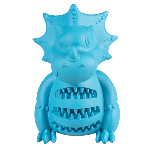 [12562] Rubber sitting dinosaur [blue (Blue)]