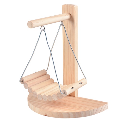 [12701] Houten schommelstoel