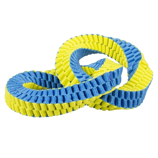 [12772] Supa` nylon double hoop [blue/yellow (Blue)]