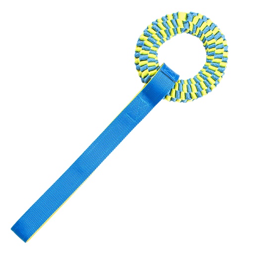 [12774] Supa` nylon tug hoop [blue/yellow (Blue)]