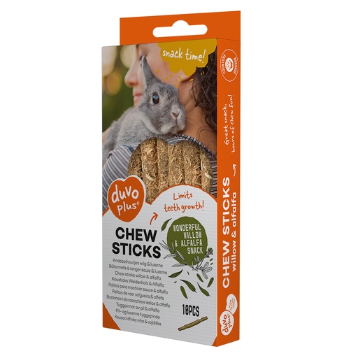 [12797] Chew sticks willow & alfalfa