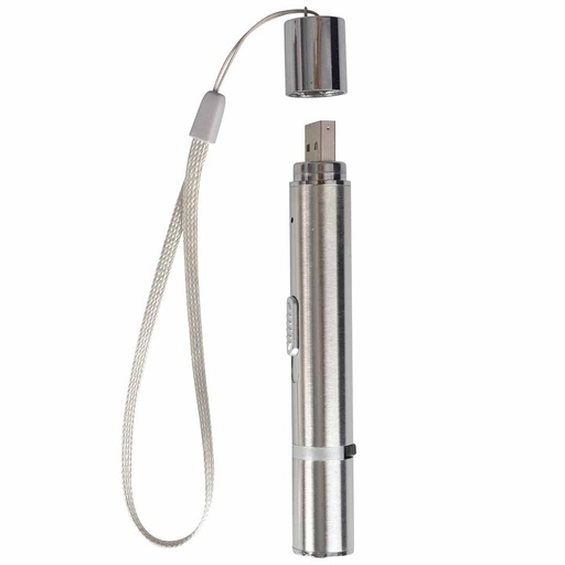 [12844] 7 in 1 laser cat toy [silver (Silver)]