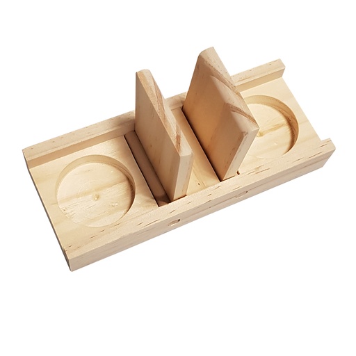[12878] Wooden Sniffle `n snack puzzle Edd