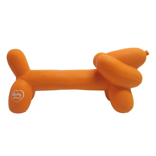 [12920] Latex balloon Dachshund [orange (Orange)]