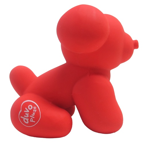 [12923] Latex balloon Pug [red (Red)]